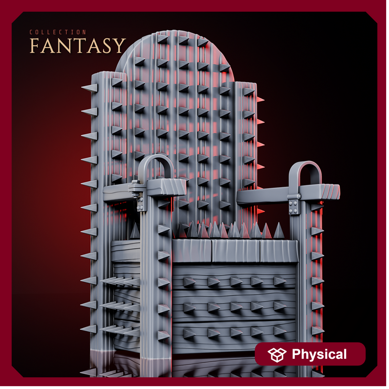 Spiked Torture Chair - Only-Games