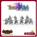 Kingsguard Crossbowmen (10 x 32mm scale minis)