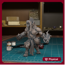 Gnoll Mage 03 - TytanTroll Miniatures - DnD - Fantasy