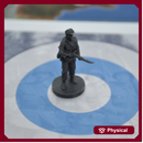 1/72 3D Printed Finnish Soldier in Cap Pose (x10)