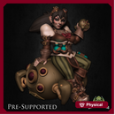 Mizzy The Artificer [PRE-SUPPORTED] Female Dwarf Halfling
