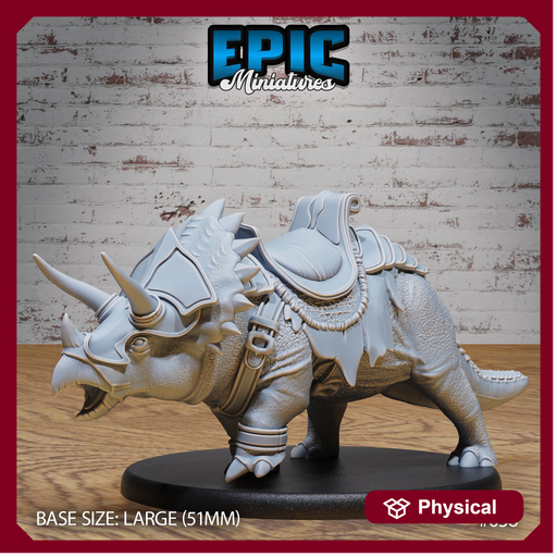 Triceratops Dinosaur Mount Walking - Only-Games