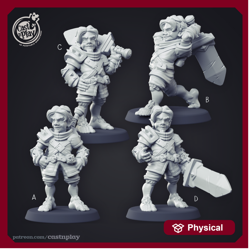 Halfling Fighter - Only-Games