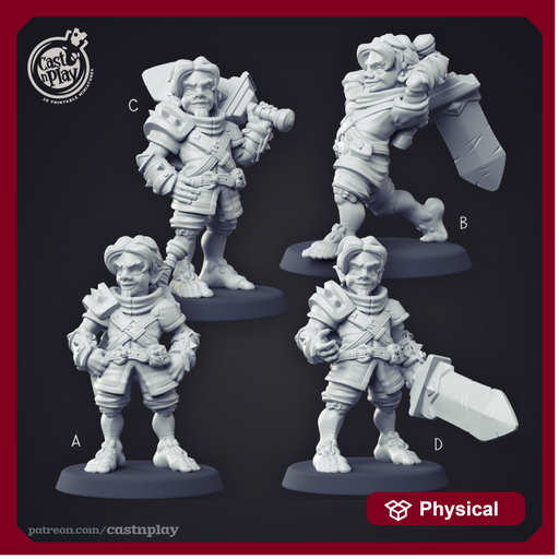 Halfling Fighter - Only-Games