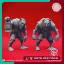 Mongrelfolk - Cyrus - Tabletop Miniature (Pre-Supported)