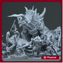 Dinoworld kingdoms vol 1 STL miniatures