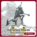 Skeletal Minotaur 4 (32mm scale large miniature)
