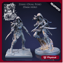 Zishu The Rogue - Idle and Action Pose