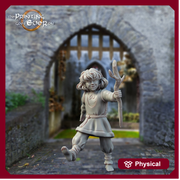 NPC Boy Resin Miniature | Miniature | Available in 28mm, 32mm, Scales | Pathfinder Figure | DnD | Figurine unpainted | - Only-Games
