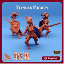 Elemdar Paladin - Pose 2 - Arrodan Syndicate