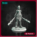 (0098) Female oni with clubs
