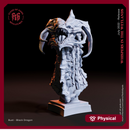 Adult Black Dragon - Bust