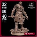 Skinscripted Flesh Golem - 40mm / 32mm Scale
