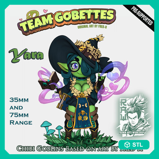 Chibi Goblin - Yara - STL only - Only-Games