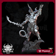 Archdevil, Demon Lord Fiend, Devil | 28mm,32mm,54mm,75mm Scale  - Boss Monster Mini D&D 5e - Pathfinder Figurine | Archvillain games - Only-Games