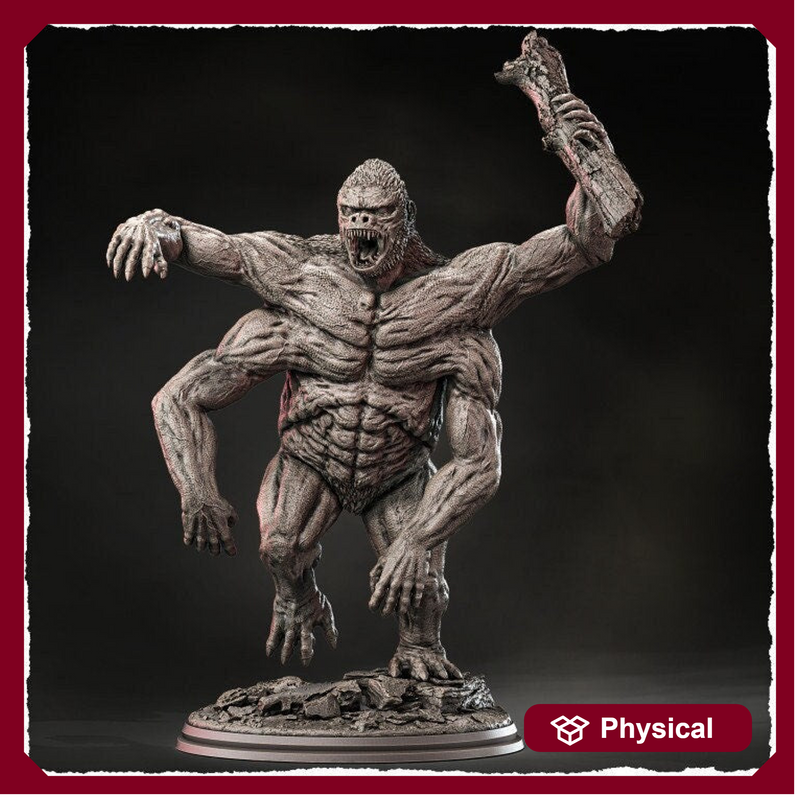 Girallon (3 sizes available) Miniature | 28mm ,32mm, 75mm Scale | Pathfinder Figure | DnD 5E | Figurine unpainted | Dungeons & Dragons 5e - Only-Games