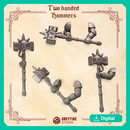 Two handed hammers CL