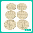 Cracked Tile Base Toppers – 32mm Round Miniature Bases
