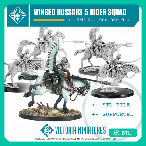 Winged Hussars Rough Rider Squad - Only-Games