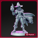 Salome - Female vampire hunter - 32mm - DnD -