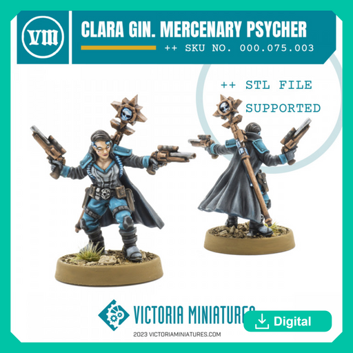 Clara Gin Mercenary Psycher - Only-Games