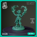 Sissin - Female Pyromancer Goblin - STL only