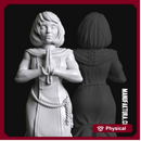 Devotion Series 05a - Kneeling Gene-enhanced Female Battle Sister Praying
