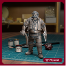 Axe Fighter - TytanTroll Miniatures - DnD - Fantasy