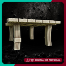 Elvish Table - Elven Household Furniture STL for DnD & Wargaming