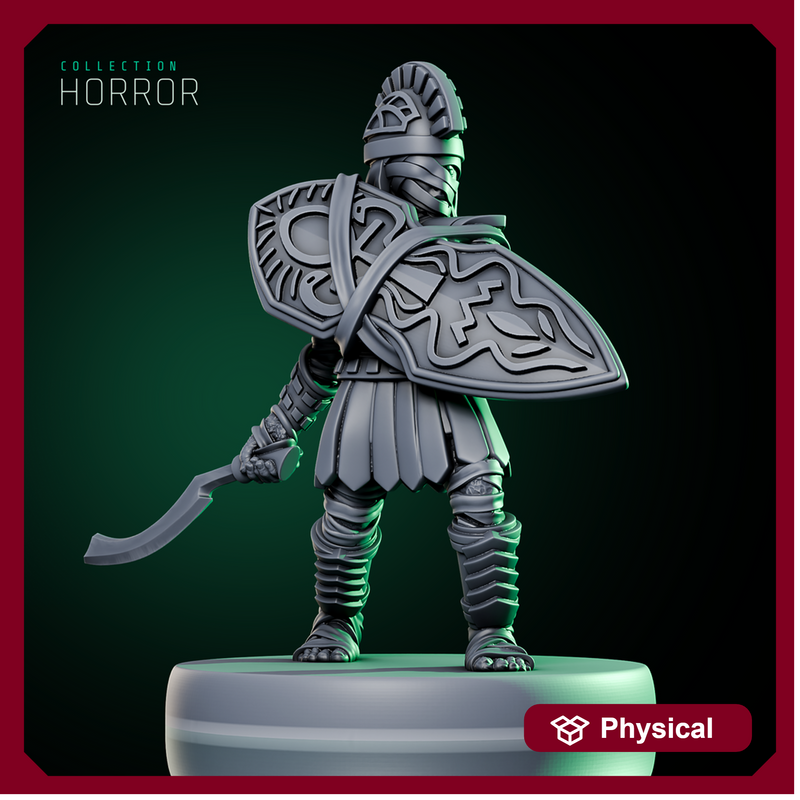 Mummy Swordsman w/ Shield - Only-Games