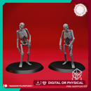 Undead Skeleton Walkers - Tabletop Miniature (Pre-Supported)
