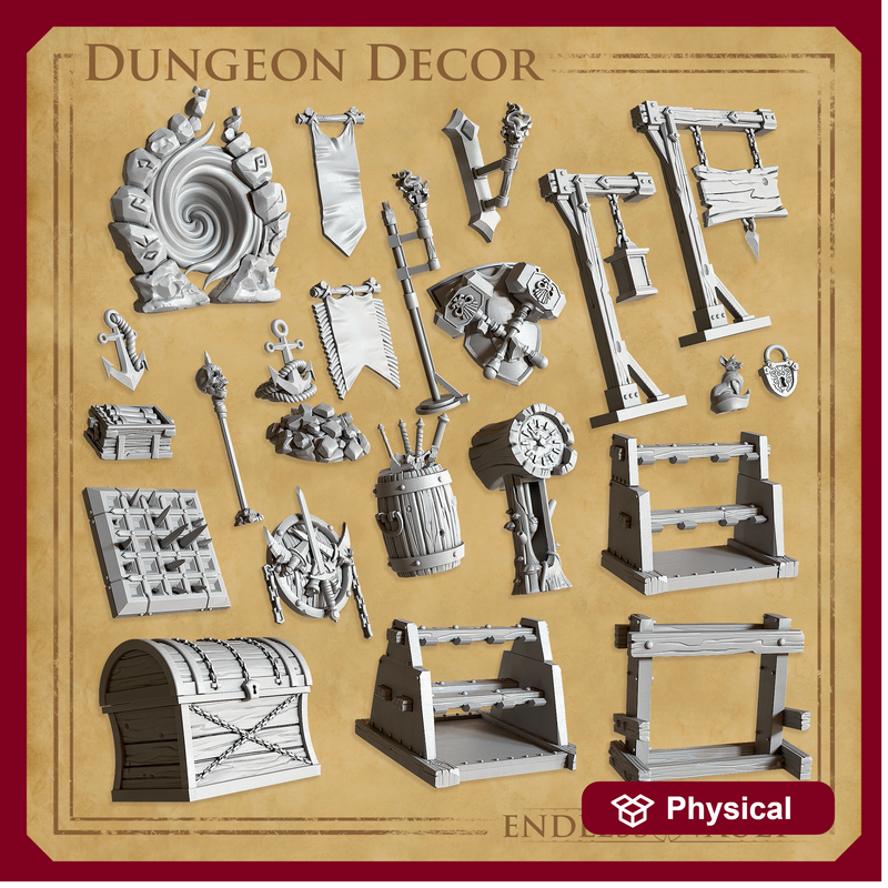 Endless Vault – Dungeon Decor Bundle - Only-Games
