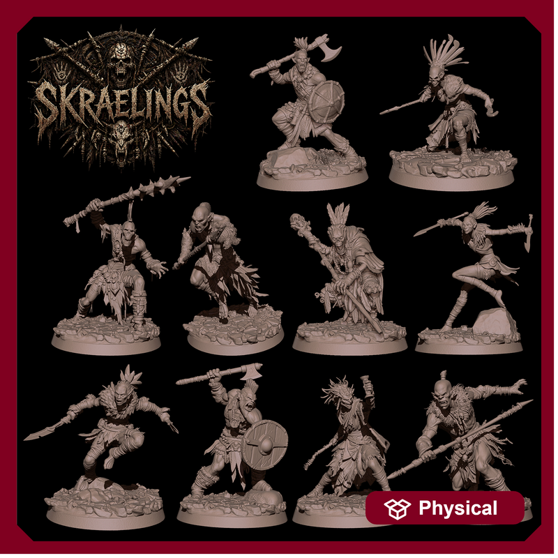 Skraeling Warband - 32mm Scale