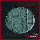 War Field Theme 130mm Base