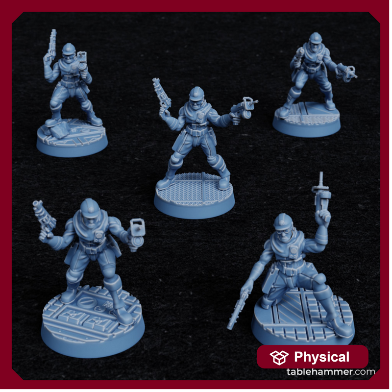 Combineers Ranged - human engineers ranged (Accell Union) - Only-Games