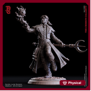 Lunar Sorcerer, Wizard, Warlock | 28mm, 32mm,54mm,75mm,100mm Scales | Player Character Mini Minis -D&D 5e Pathfinder Figurine |Flesh of Gods - Only-Games