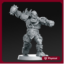 06 Orc Thrower Fantasy Football 32mm