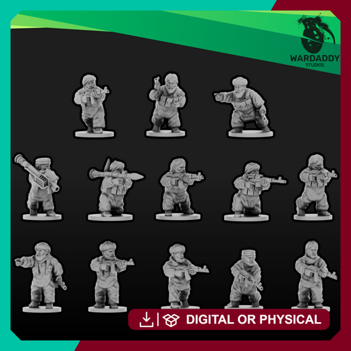 Afghan Fighters Group 1 (15mm) - Only-Games
