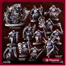 Chaos Knight Army | Bestiarum | Wargaming DnD Miniatures