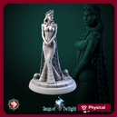 Drow girl Anneir 32mm and 75mm
