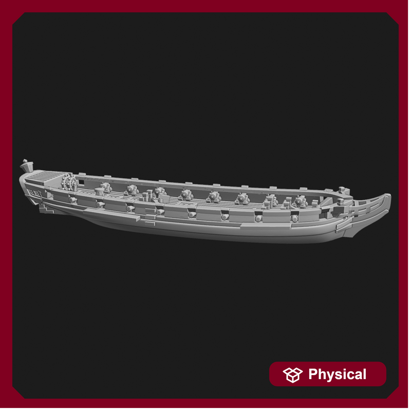 1/700 & 1/1200 Curieux-class Brig (16 guns) 1799-1804