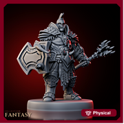 Orc w/ Mace & Shield - Only-Games