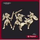Amazon Warriors - 3 Units (AMAZONS! Kickstarter)