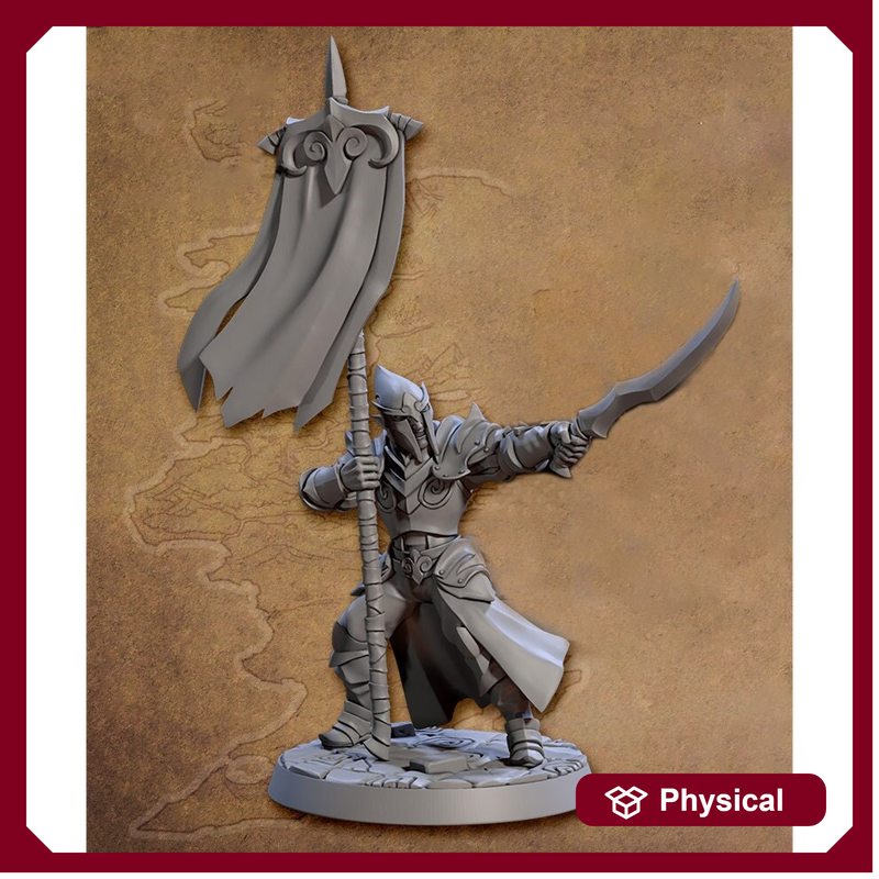 Elf Ranger Fighter Sharpshooter Bow | 28mm, 32mm, 54mm,75mm,100mm Scale Resin Miniature Dungeons and Dragons D&D Pathfinder | Artisan Guild - Only-Games