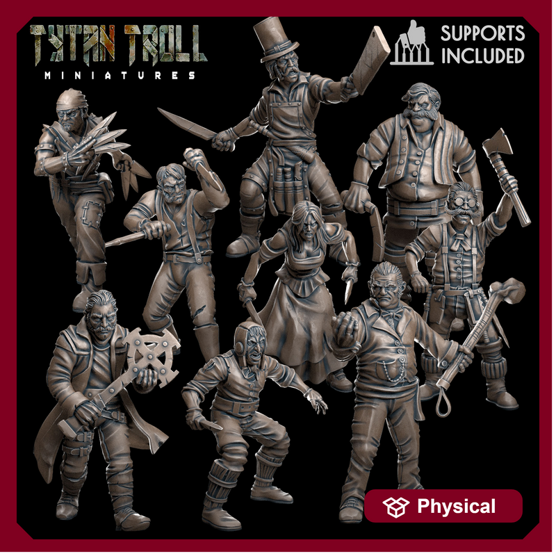 Gang Of New York Bundle - TytanTroll Miniatures - DnD - Fantasy - Only-Games