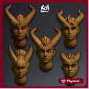 Demonkin - Miniature heads