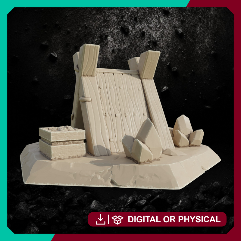 Traveler Tent - Fantasy Camp Terrain STL, DnD & Wargaming Scenery