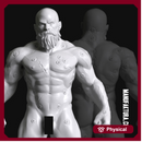 Sedition Series 01c - Male Gene-Forged Warrior Without Armor Plate