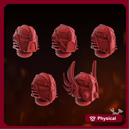 Celestial Blades Heads Set x5