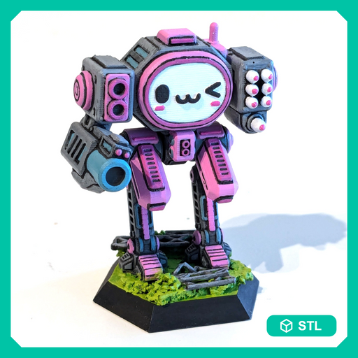 UWU Shadow Force Bandit Mech Tabletop Miniature - Only-Games